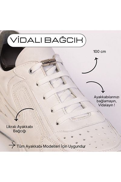 Mag Shoes Care 100cm Smart Screw Shoelaces