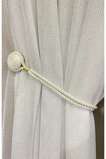 Helezoni Perde Aksesuarı Kordonlu Magnet Perde Tutacağı 1 Adet