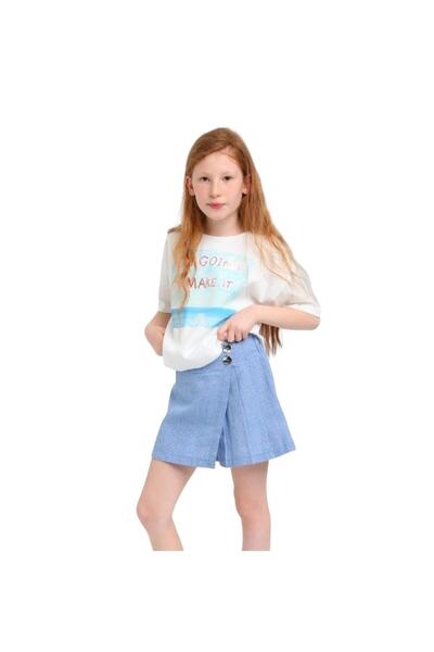 Escabel Fusta scurtă de vară pentru fete