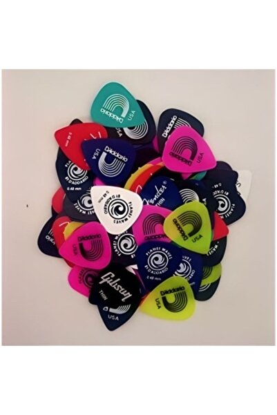 Burakmusic Pena Seti 50 Adet (dadario Fender Gibson )