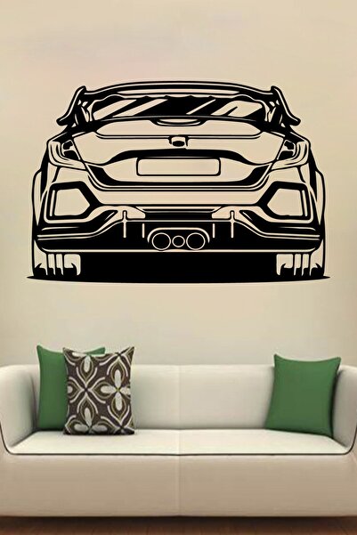 STİCKERCI BEY استيكر سيارة هوندا تايبر 60 سم قطع فويل (لا يتأثر بالماء والرطوبة)