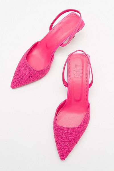 LuviShoes OVER Rosa Damen-High-Heels