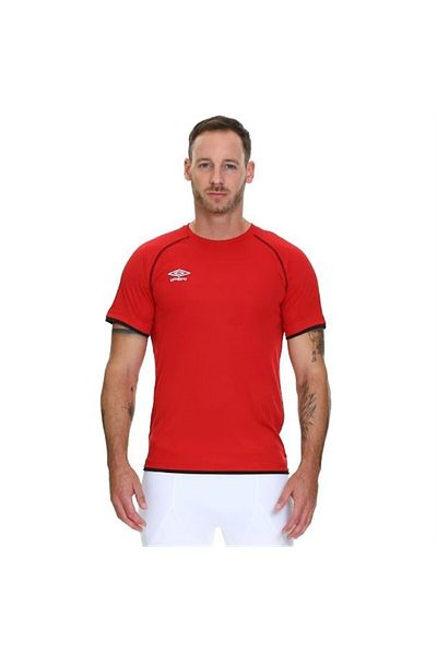 UMBRO Training Top Laser - Men's Red Sports T-shirt - Tf0035