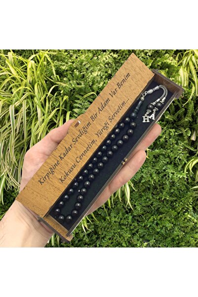 KANUNİ TESBİH Сребърна дизайн сфера с изрязани букви и детайли от камък от Олту