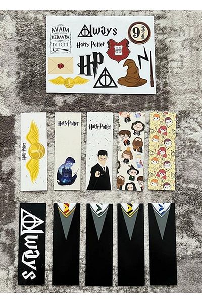 Paytak Moda HP Array Bookmark and Stickers Sticker Set PYTKSTKRYRC41