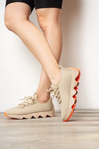 İmerShoes Daily Pantofi de damă Pantofi sport Tricotaj cu șireturi Talpă groasă crestate Lejer Confortabil 300