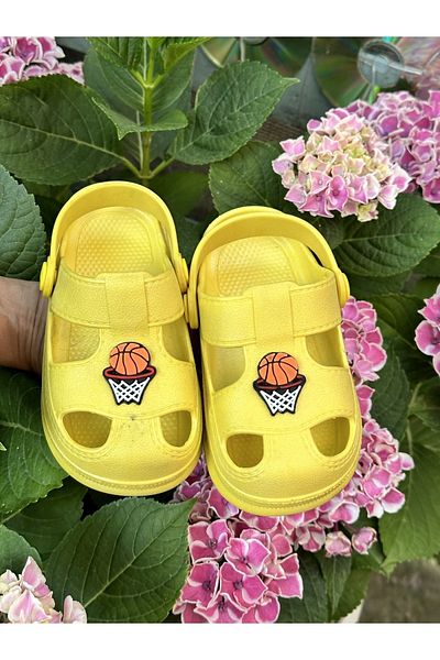 Bold Boutique Frog Patterned Stylish Children's Slippers Home Pool Out Slippers Sea Shoes