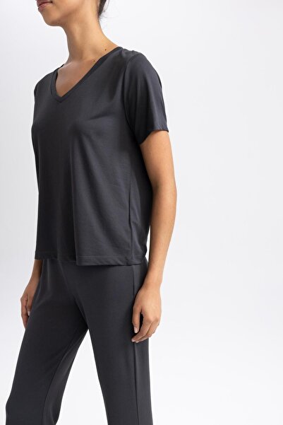 DeFacto Μακρύ παντελόνι Premium με κανονική εφαρμογή