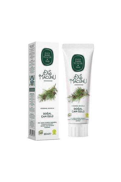Eyüp Sabri Tuncer Toothpaste Pine Extract 90 ml and Cocoa and Coffee Extract 90 ml