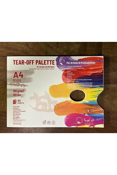 Tuvalist Kullan At Palet, A4, 40 Sayfa, 150gr/m2