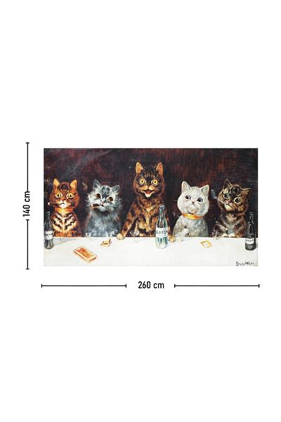 Vagonik Τοίχο Μοκέτα γάτες Louis Wain 70x100, 100x140, 140x200