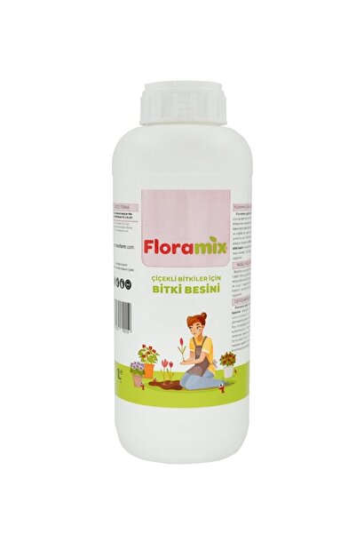 Çiçekli Bitkiler Için Solucan Gübreli Bitki Besini - Vitamini 1 Lt