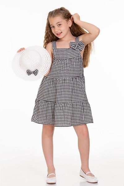Cici kız Baby Junior Girl's Festive Summer Graduation Prom Ceremony Wedding Dress with Hat