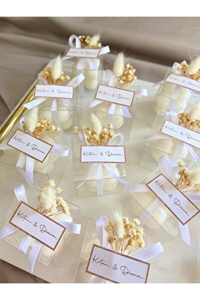 ceysethome Özel Düğün/Nişan/Söz/Doğum Günü/Baby Shower Lüks Özel Kutulu Kokul...