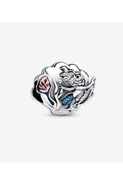 POSEİDONS JEWELLERY The Little Mermaid Seashell Charm S925