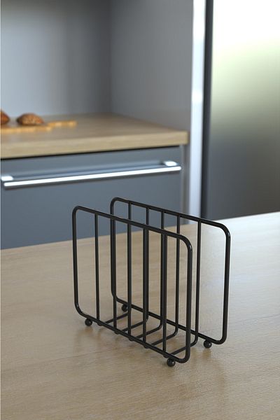 KARTEYA Service Presentation Set and Bread Dish Set Napkin Holder Roll Towel Holder Spoon Holder Bread Dish - Set of 4