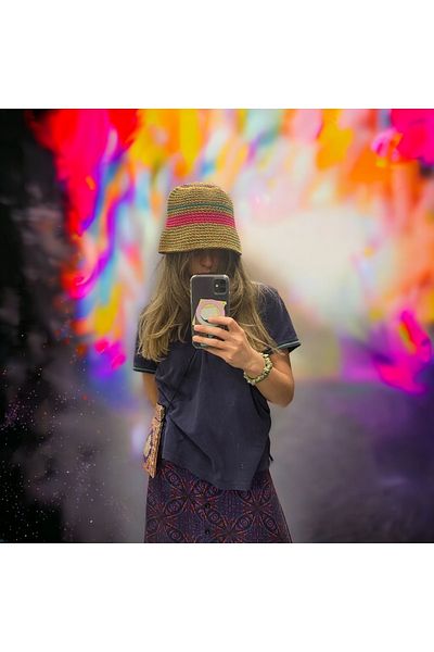 Chamis Design Summer Knitted Hat