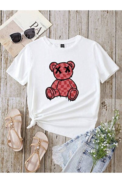 GALASHOP تي شيرت نسائي برسومات كرتونية موديل 50
