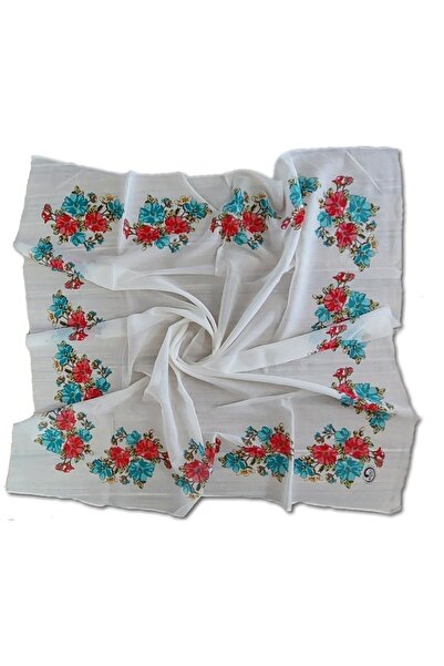 Algelsineve Pamuklu Yazma, yemeni, tülbent, 100x100cm %100 pamuklu, terletmez