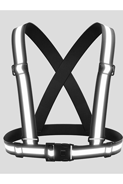 jbox سترة الجسم العاكسة ذات المظهر العالي باللون الأسود (القانون الجديد)