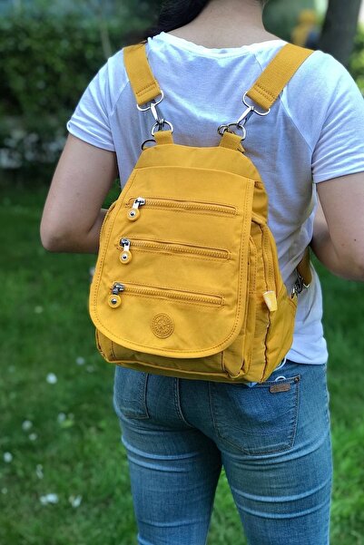 DodoButik Otpornost na vodu , i leđa i Torba za rame , žuta boja