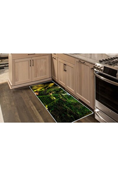 Colorix Carpet سجادة مطبخ مضادة للانزلاق مقاس 75x150 سم رقم: 622