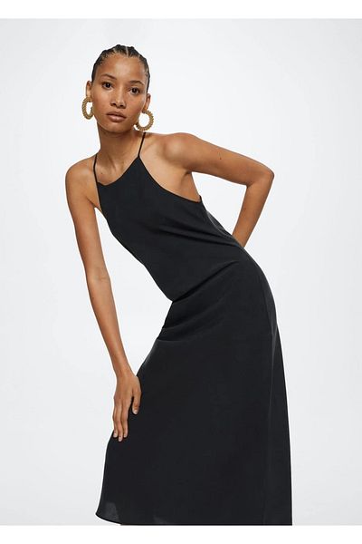 MANGO Woman Φόρεμα Modal ντραπέ