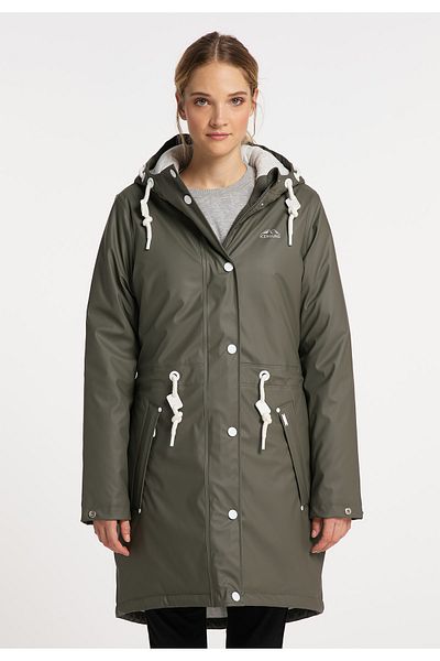 Icebound Wattierter Regenmantel
