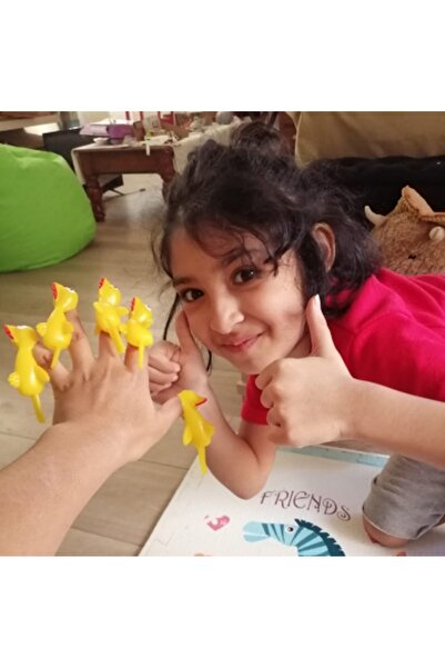 Fresh uçan tavuk vinil yapışkanlı oyuncak civciv tavuk mancınık cama yapışan ...