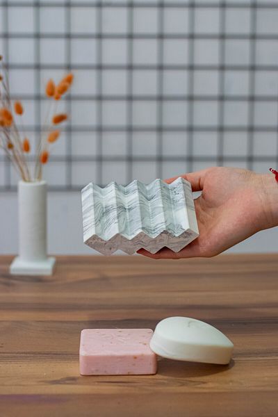 PAYATASARIM Сапунена чиния за баня Zigzag