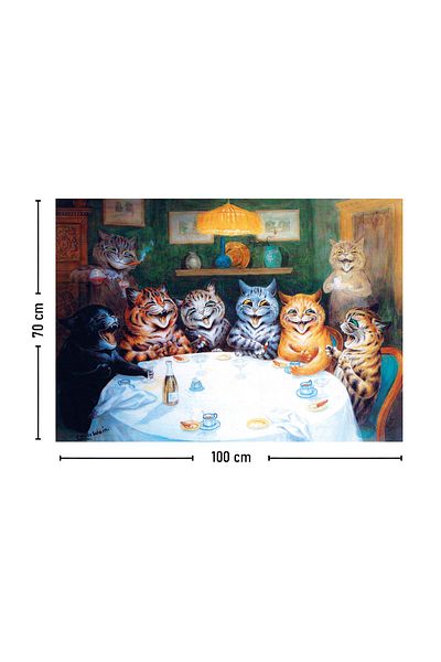 Vagonik Τοίχο Μοκέτα γάτες Louis Wain 70x100, 100x140, 140x200