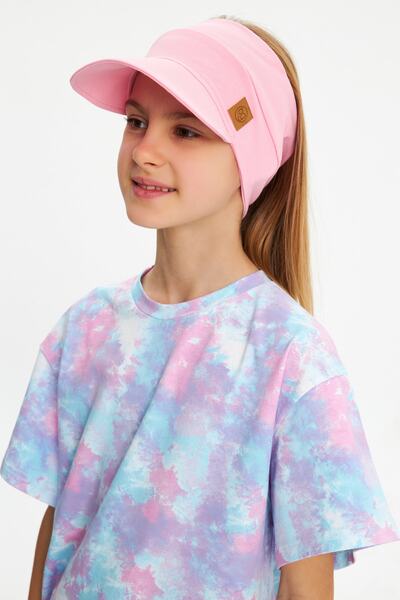 Babygiz Kız UV Korumalı Katlanabilir Üstü Açık Yumuşak Siperli %100 Pamuklu P...