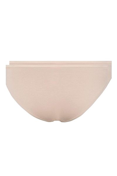 Skiny Damen Rio Slip-Bikini-Abdeckung – 2er-Pack, Baumwolle, dehnbar, Basic
