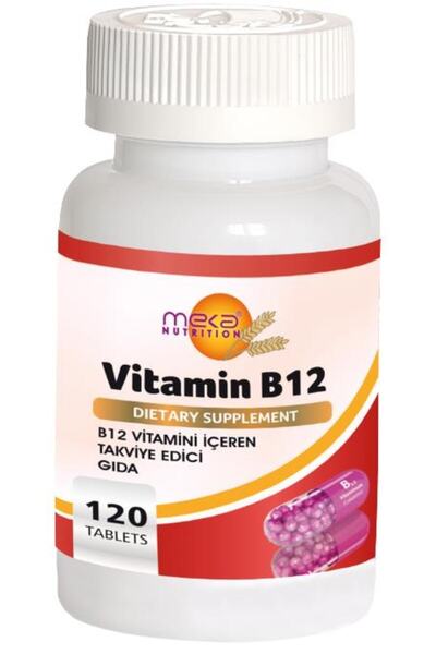 Meka Nutrition 120 Tablets Vitamin B12 - 1000 Mcg