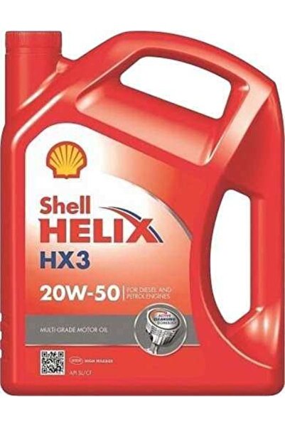 SHELL Helix Hx3 20W50 4 Litre