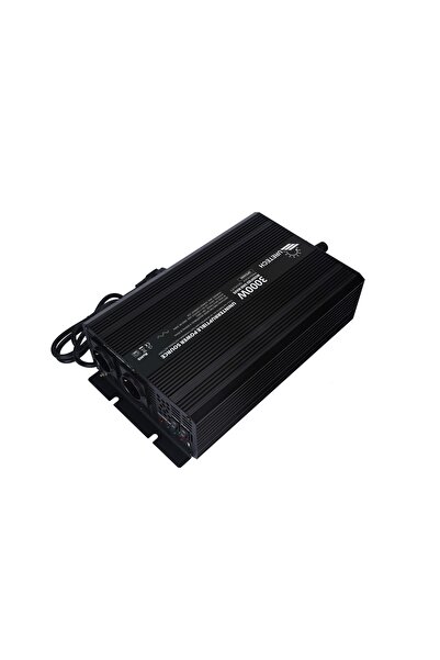 URETECH 3000 W Watt 12 V Volt Modifiye Sinüs Akü Şarjlı Ups İnverter 12Vdc-22...