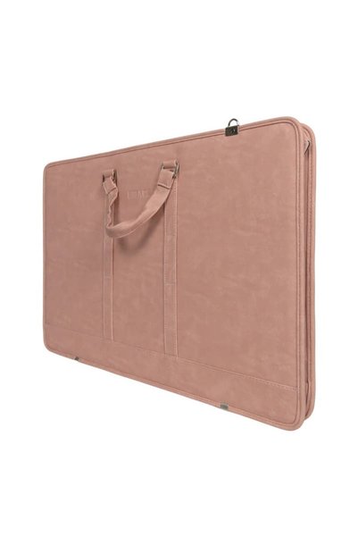 BBACK Deri Proje Çantası 40x56 Cm Pembe