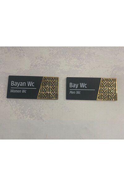 Dekokonsept Luxury Matte Anthracite Series Wc Direction Set