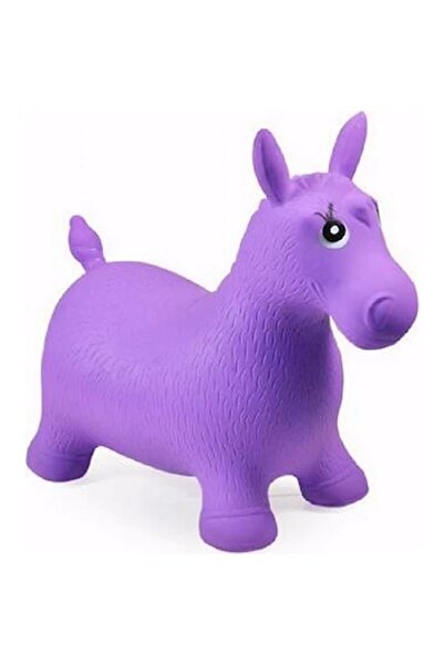 Genel Markalar Pilates Eşeği Şişme Zıp Zıp Oyuncak Hayvan+(ŞİŞİRME POMPASI )