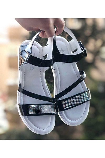 Pandalina Girl's Sandals Fashion Stone Sandals (light) Soft Sole Sandals