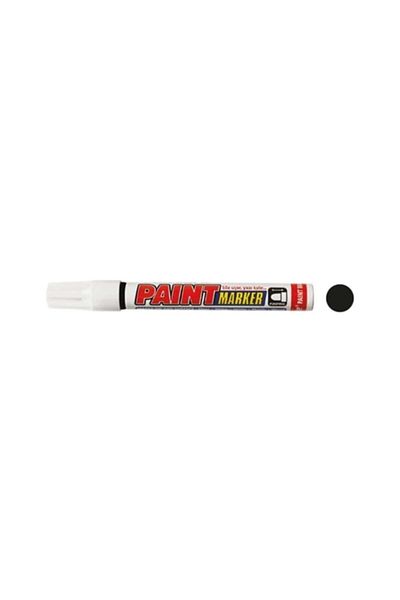 Mercure Paint Marker Marking Non-Erasable Metal Pen - Black