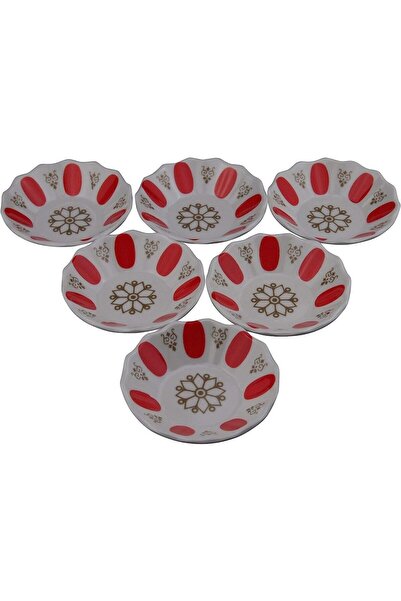 Ermiya Transformacion Melamin Çay Tabağı 6 Adet+6 Ad Paslanmaz Çelik Çay Kaşı...