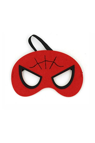 Schulzz Spiderman Örümcek Adam Lastikli Keçe Çocuk Maske