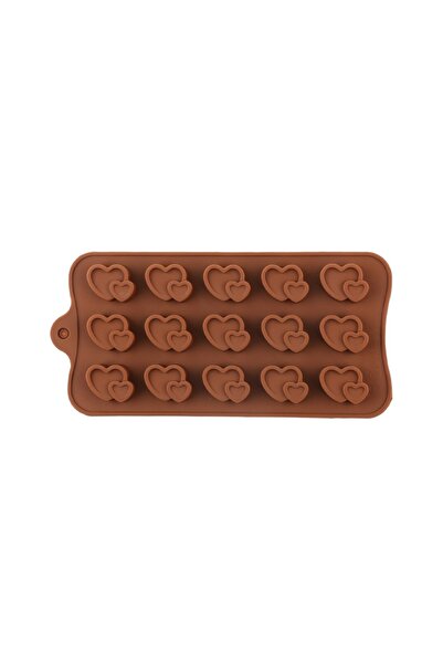 Generic Brand Heart Chocolate Silicone Mold 15 Pieces