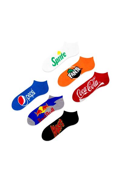 Vitamin Çorap مجموعة من 6 جوارب للطاقة