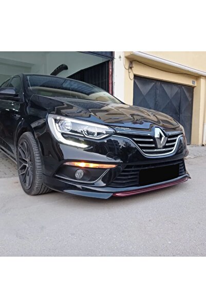 md tuninggaraj Renault Megane 4 2016-2020 Boyasız Plastik Ön Ek