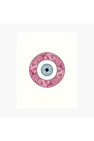 TSC Evil Eye Bead Sticker Wall 18cm Paste Sticker MD9