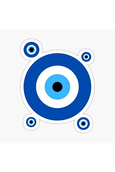 TSC Interesting Evil Eye Bead Sticker Wall Car Sticking Md6