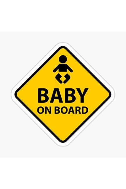 TSC ملصق لاصق للأطفال على متن السيارة مقاس 19 سم MD14