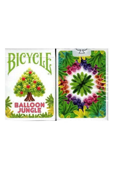 OyuncaklarÜlkesi Bicycle Balloon Jungle Game Card Limited Edition USPCC Colle...